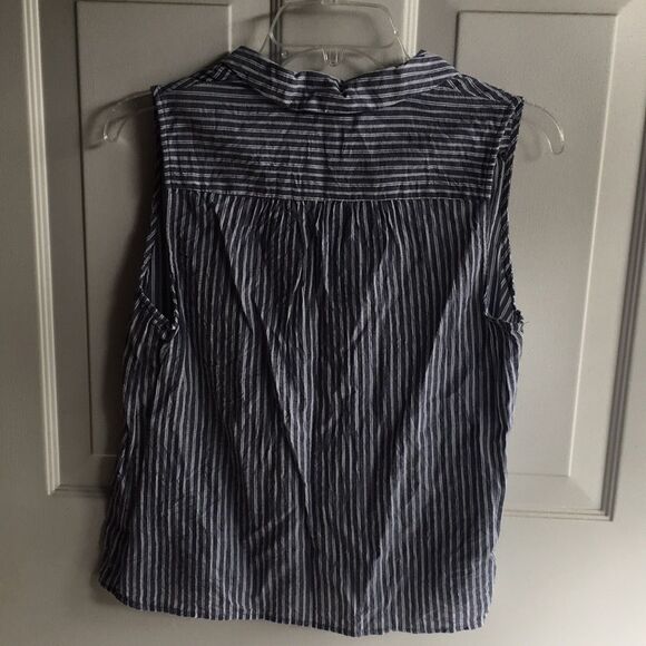 A New Day striped button up size small - Picture 2 of 7